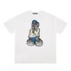 LV T-shirt Cartoon Embroidery