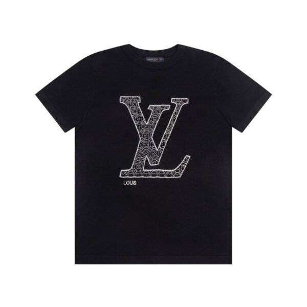 LV T-shirt Black Large