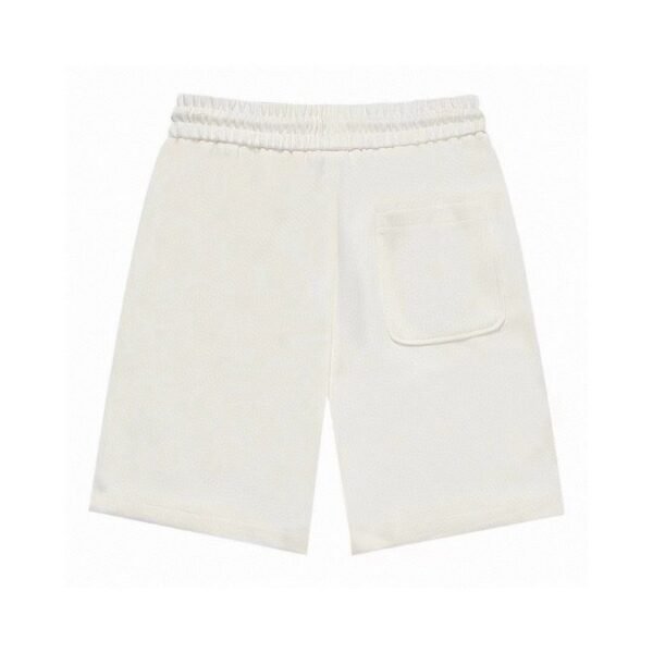 LV Shorts White Blue Pocket