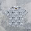 LV T-shirt Monogram White Deep Black