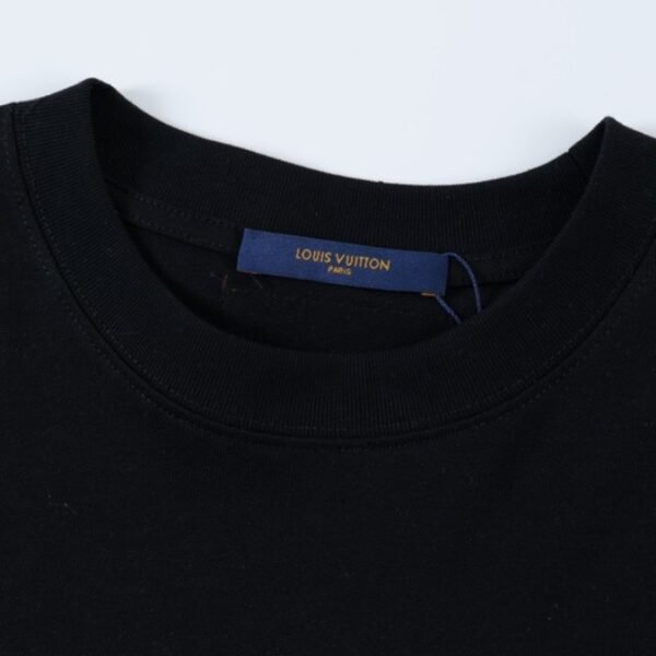 LV T-shirt Black Monogram Pulse
