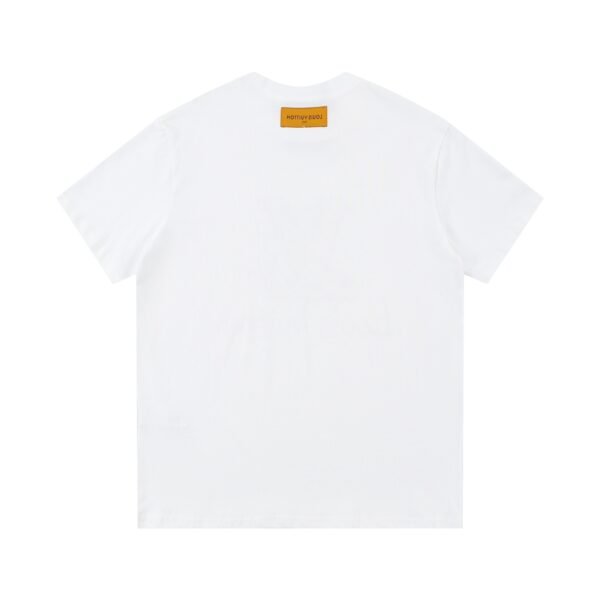 31a32928.jpg LV T-Shirt Monogram Print White
