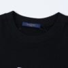 LV T-shirt Black Graphic Logo