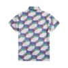 GG T-Shirt Multicolor Pattern Short Sleeve