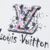 LV T-Shirt Paint-Splatter White