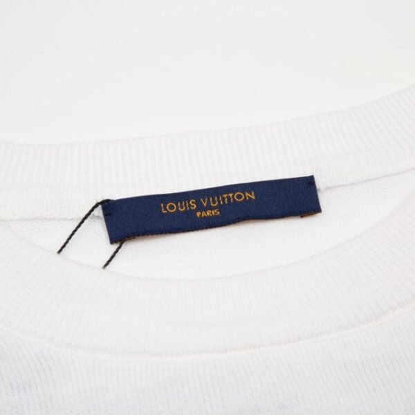 LV T-shirt Cartoon Embroidery