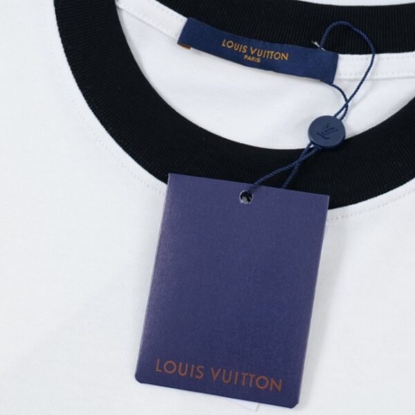 LV T-shirt White Monogram Logo