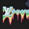 5-59.jpg LV T-Shirt Drip Print Black