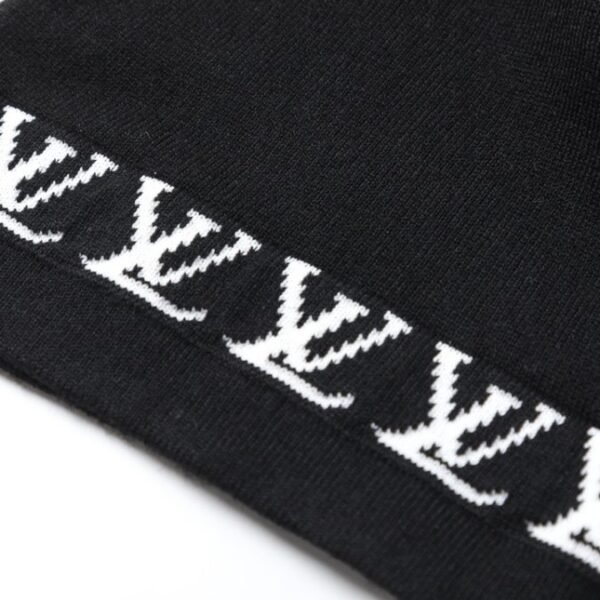 LV T-shirt Black Sleeve Monogram