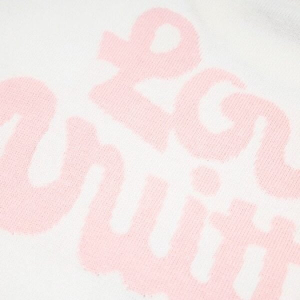 LV T-shirt White Floral Logo