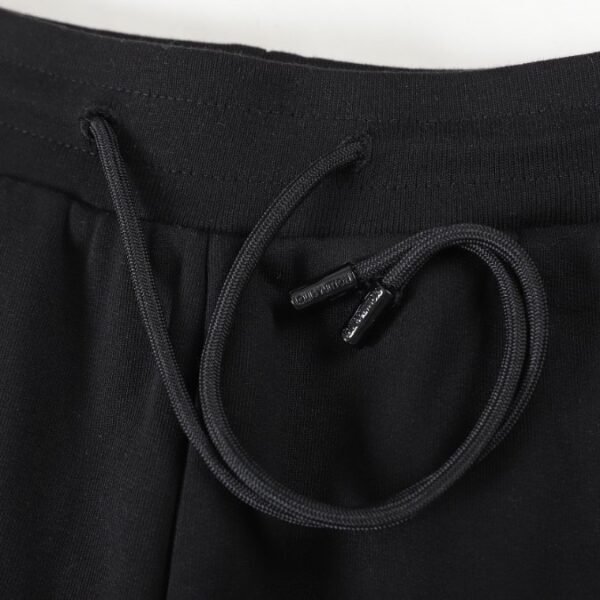 LV Shorts Black Embroidered Tools