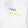LV T-shirt White Yellow Monogram