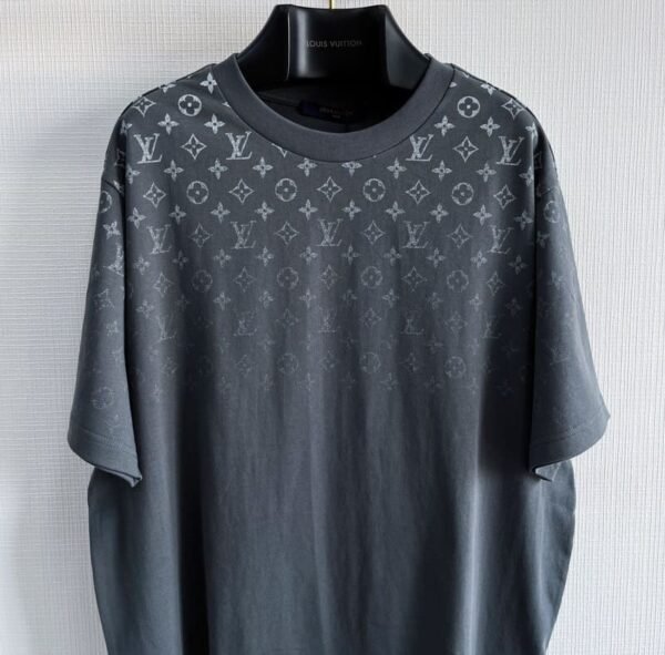 LV T-shirt Gradient Cotton Grey