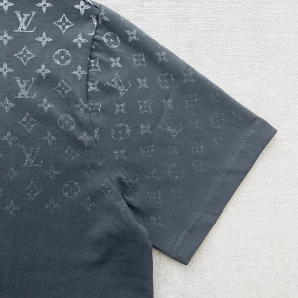 LV T-shirt Gradient Cotton Grey