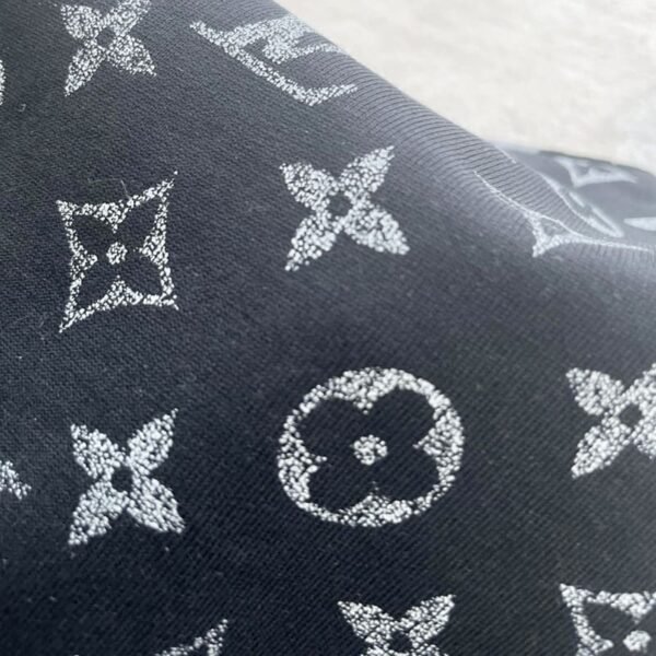 LV T-shirt Gradient Cotton Black