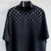 LV T-shirt Gradient Cotton Black