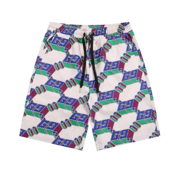 GG Shorts Multicolor Pattern Drawstring