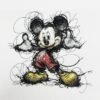 BLNCG T-shirt Mickey Mouse Print