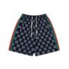 GG Shorts Monogram Stripe Navy
