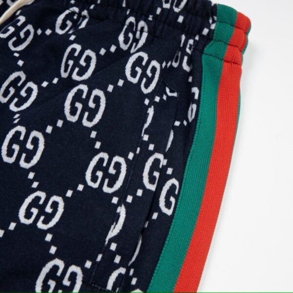 GG Shorts Monogram Stripe Navy