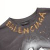 BLNCG T-shirt BB Logo Spray Paint Black