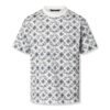 LV T-shirt Monogram White Deep Black