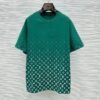 LV T-shirt SE Monogram Gradient Green