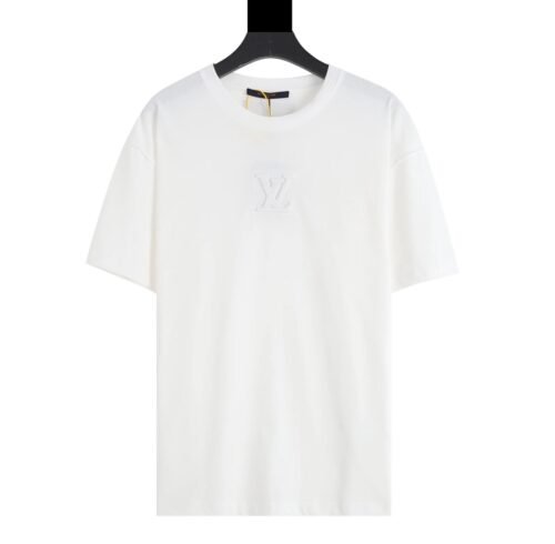 cc1631c6.jpg LV T-shirt White Embroidered Logo