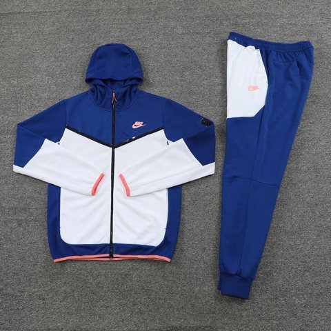 Conjunto Nike Sportswear Tech Fleece Azul