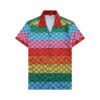 GG Shirt Rainbow Monogram