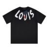 LV T-shirt Brushstroke Logo Black