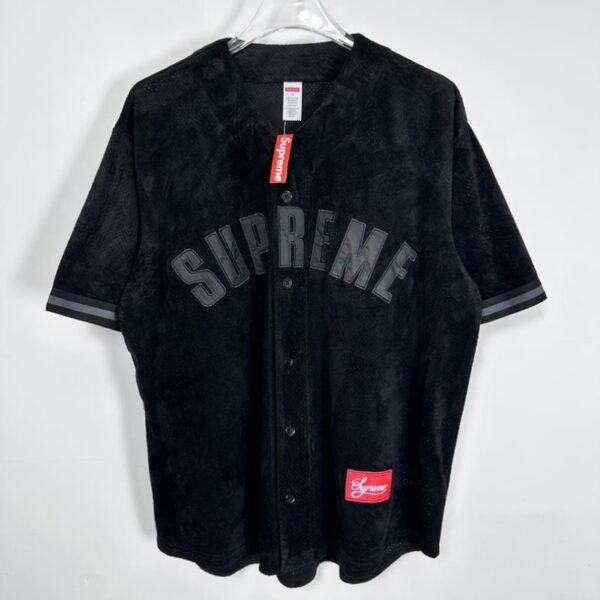 SPRM Jersey Button-Up Velour Logo