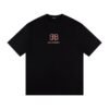 BLNCG T-shirt BB Gothic Print Black