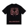 BLNCG T-shirt BB Gothic Print Black