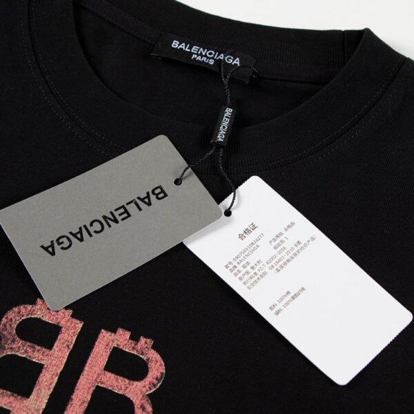 BLNCG T-shirt BB Gothic Print Black