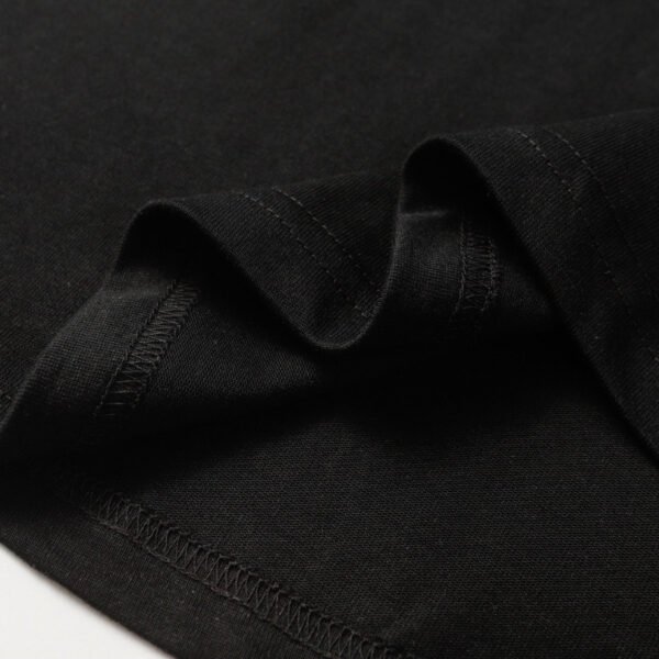 CHRM HRTS T-shirt Black Cross Embroidery