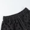 LV Shorts Monogram Grey Black