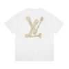 LV T-shirt Rope Logo White
