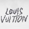 LV T-shirt White Sketch Logo