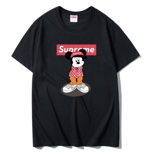SPRM T-shirt Cartoon Graphic Black
