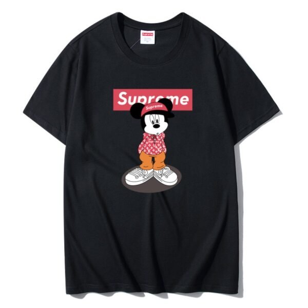 SPRM T-shirt Cartoon Graphic Black