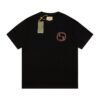 GG T-shirt Distressed Logo Black