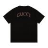 GG T-shirt Distressed Logo Black