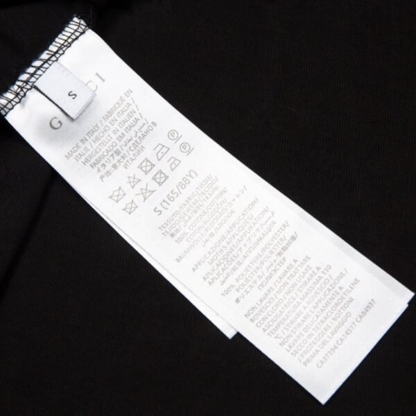 GG T-shirt Distressed Logo Black