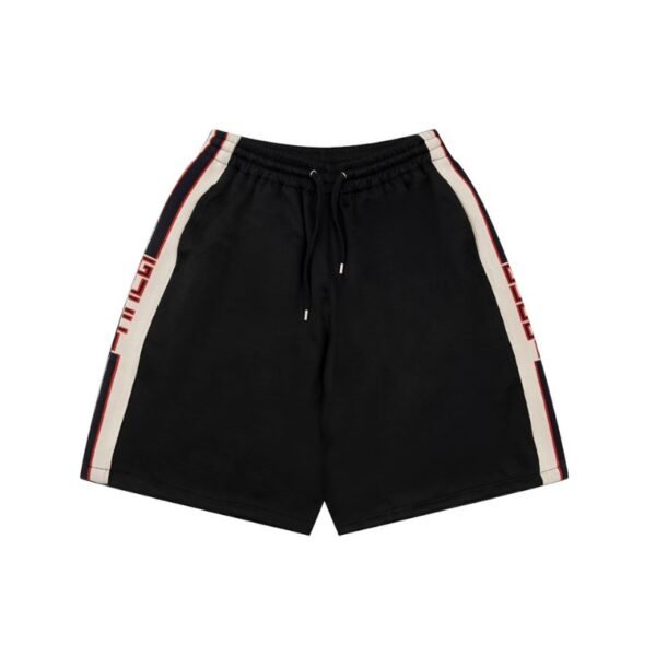 GG Shorts Logo Stripe Black