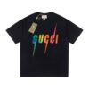 GG T-shirt Rainbow Logo Black