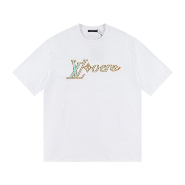 LV T-shirt White LVovers Design