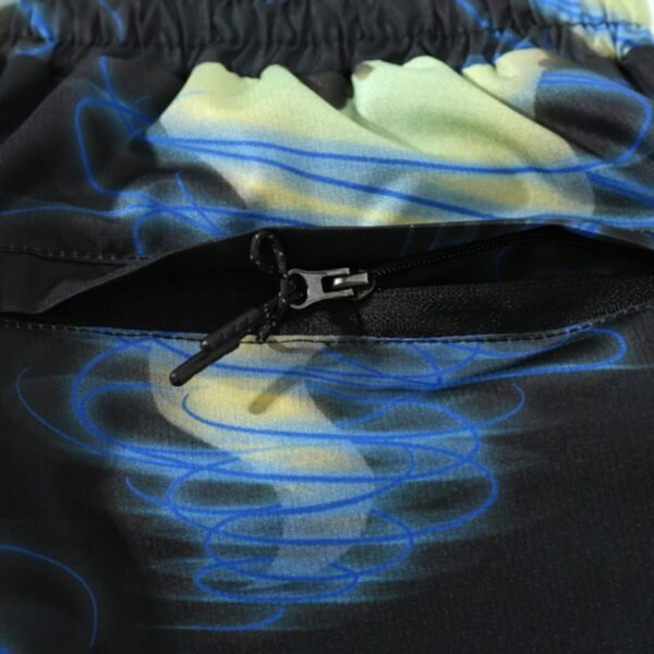 BP Shorts Glow-In-The-Dark Spiral Print
