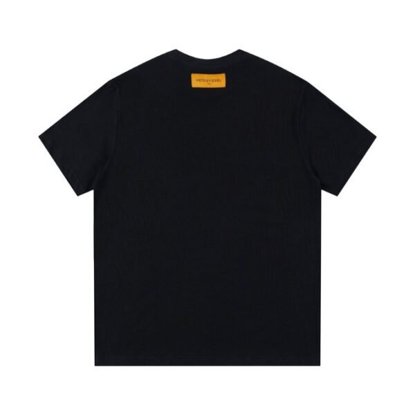 LV T-shirt Black Graphic Logo