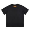 LV T-shirt Blue Graffiti Black Logo